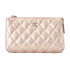 Chanel Cosmetic Zip Pouch, front view